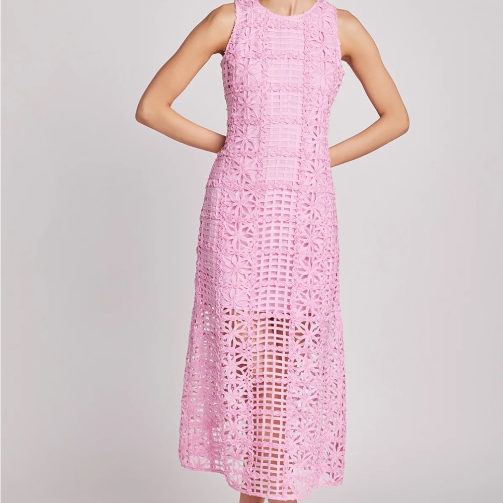 Endless Rose Textured midi dress